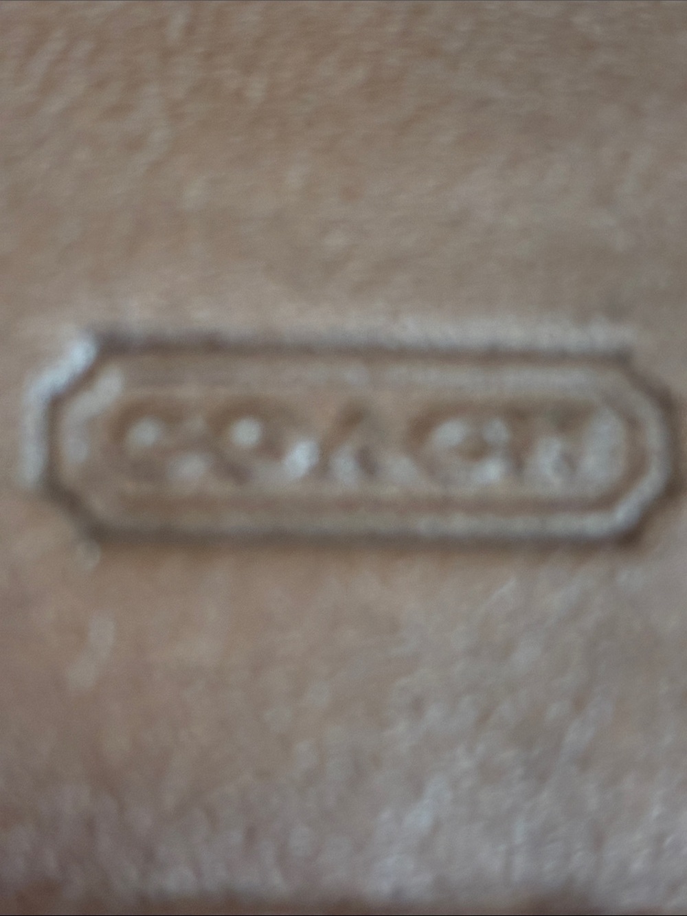Coach Metallic Logo Wristlet Clutch - Champagne Gold - Picture 16 of 16
